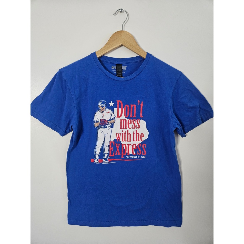 BreakingT Nolan Ryan Texas Rangers T-Shirt Don't Mess With The Express MLB